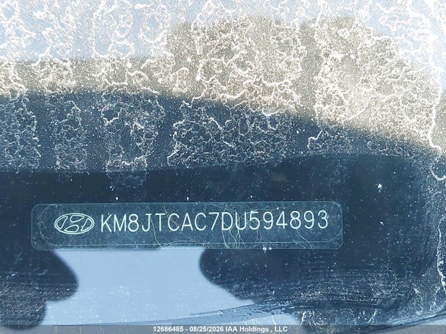 12686485 :رقم المزاد ، KM8JTCAC7DU594893 vin ، 2013 Hyundai Tucson مزاد بيع