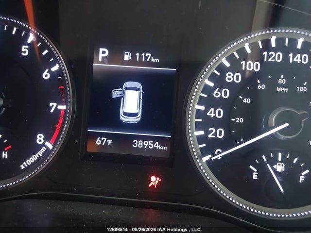 12686514 :رقم المزاد ، 5NMS3CAD2LH145337 vin ، 2020 Hyundai Santa Fe Preferred Awd With Sun And Leather Package مزاد بيع