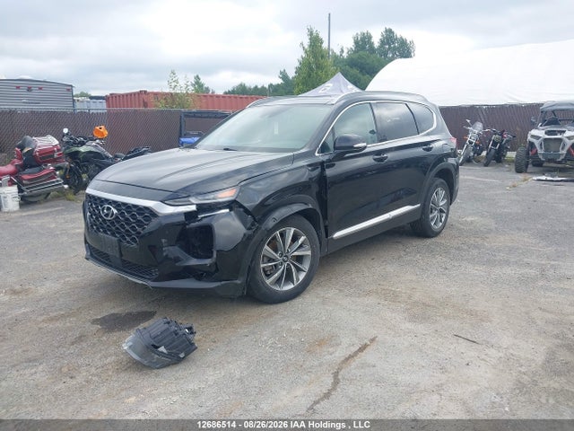 12686514 :رقم المزاد ، 5NMS3CAD2LH145337 vin ، 2020 Hyundai Santa Fe Preferred Awd With Sun And Leather Package مزاد بيع
