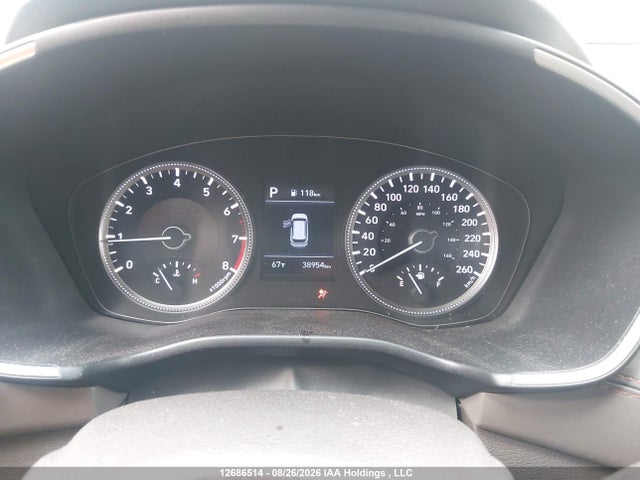 12686514 :رقم المزاد ، 5NMS3CAD2LH145337 vin ، 2020 Hyundai Santa Fe Preferred Awd With Sun And Leather Package مزاد بيع
