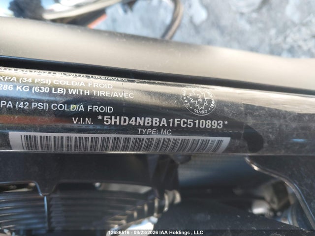 Harley-Davidson XG750 2015 5HD4NBBA1FC510893 Image 10