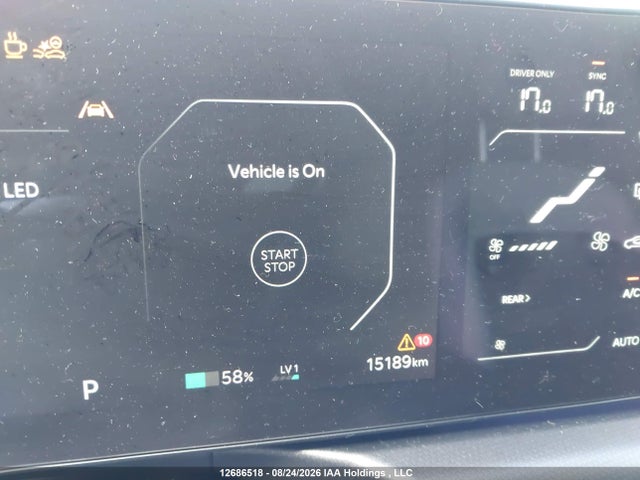 2026 Kia Ev9 Land მანქანა იყიდება აუქციონზე, vin: KNDAEFS5XT6070009, აუქციონის ნომერი: 12686518