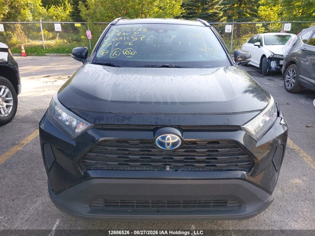 12686526 :رقم المزاد ، 2T3BWRFV7KW001157 vin ، 2019 Toyota Rav4 Hybrid Le مزاد بيع