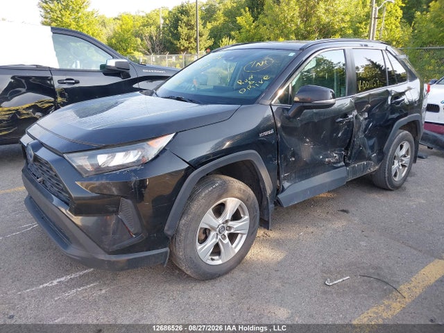 12686526 :رقم المزاد ، 2T3BWRFV7KW001157 vin ، 2019 Toyota Rav4 Hybrid Le مزاد بيع