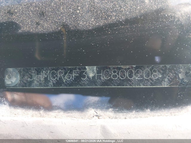 JHMCR6F31HC800208 Honda ACCORD HYBRID