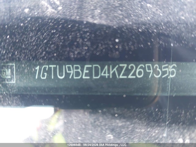 1GTU9BED4KZ269356 GMC Sierra K1500 Sle