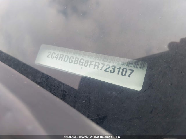 Aukcja sprzedaży 2015 Dodge Grand Caravan, vin: 2C4RDGBG8FR723107, numer aukcji: 12686554