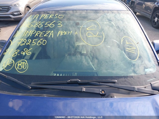 Aukcja sprzedaży 2018 Subaru Impreza Premium Plus, vin: 4S3GTAE67J3722560, numer aukcji: 12686563