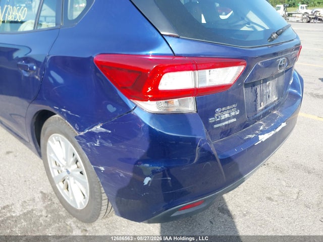 Aukcja sprzedaży 2018 Subaru Impreza Premium Plus, vin: 4S3GTAE67J3722560, numer aukcji: 12686563