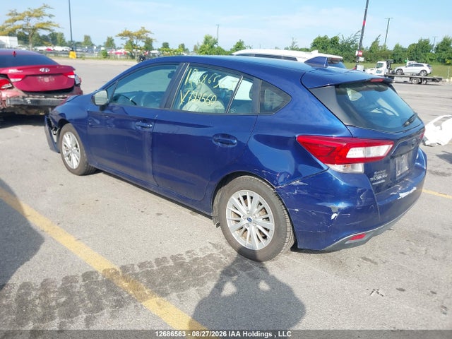 Aukcja sprzedaży 2018 Subaru Impreza Premium Plus, vin: 4S3GTAE67J3722560, numer aukcji: 12686563