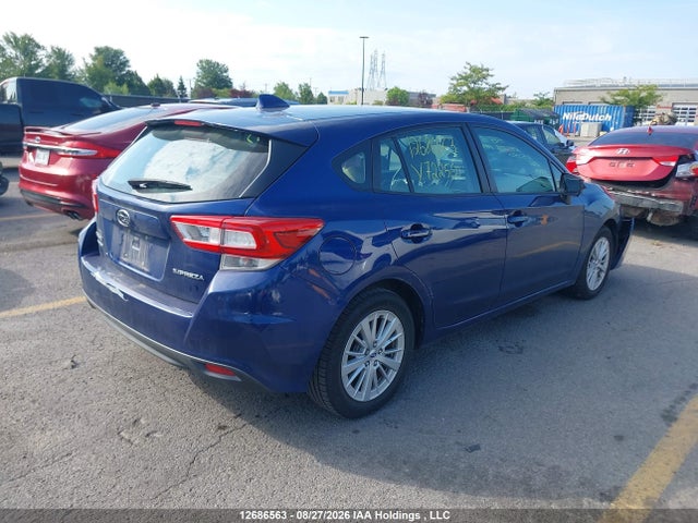 Aukcja sprzedaży 2018 Subaru Impreza Premium Plus, vin: 4S3GTAE67J3722560, numer aukcji: 12686563