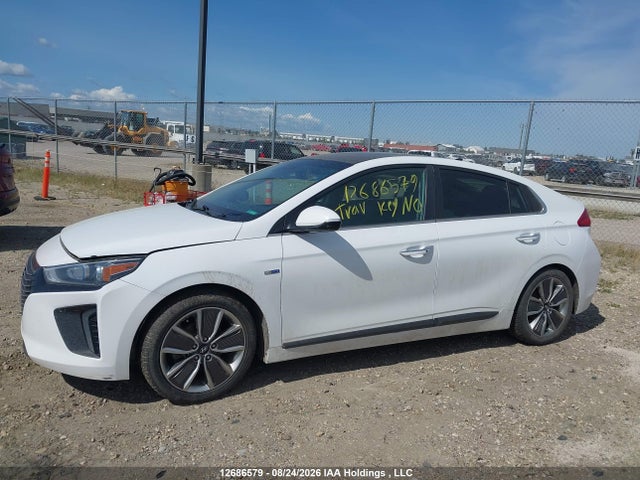 2019 Hyundai Ioniq Limited მანქანა იყიდება აუქციონზე, vin: KMHC05LC3KU166438, აუქციონის ნომერი: 12686579