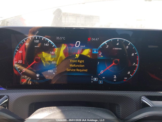 12686599 :رقم المزاد ، W1K5J4HB1PN420837 vin ، 2023 Mercedes-benz Cla 250 4matic مزاد بيع