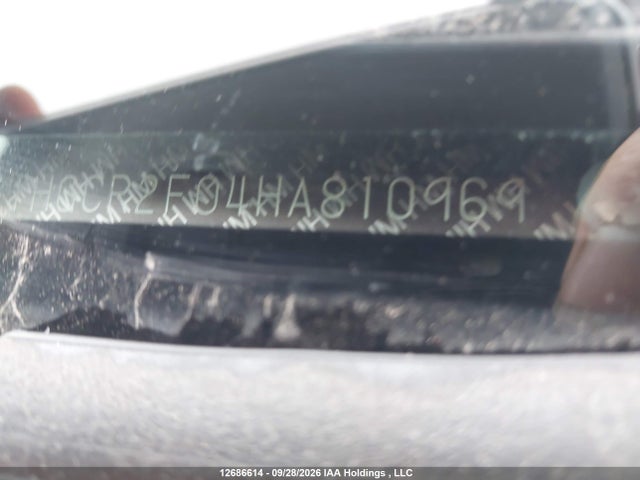 12686614 :رقم المزاد ، 1HGCR2F04HA810969 vin ، 2017 Honda Accord Touring مزاد بيع
