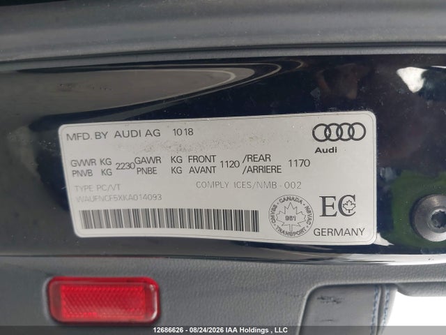 Audi A5 45 Technik 2019 WAUFNCF5XKA014093 Image 9