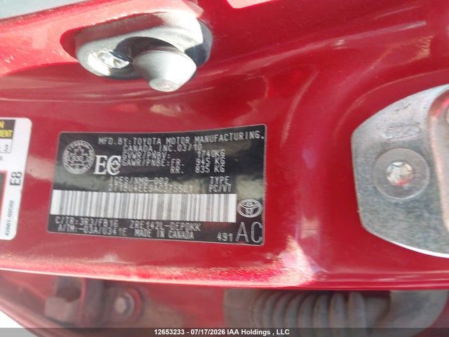 Aukcja sprzedaży 2010 Toyota Corolla Ce, vin: 2T1BU4EE9AC375501, numer aukcji: 12653233