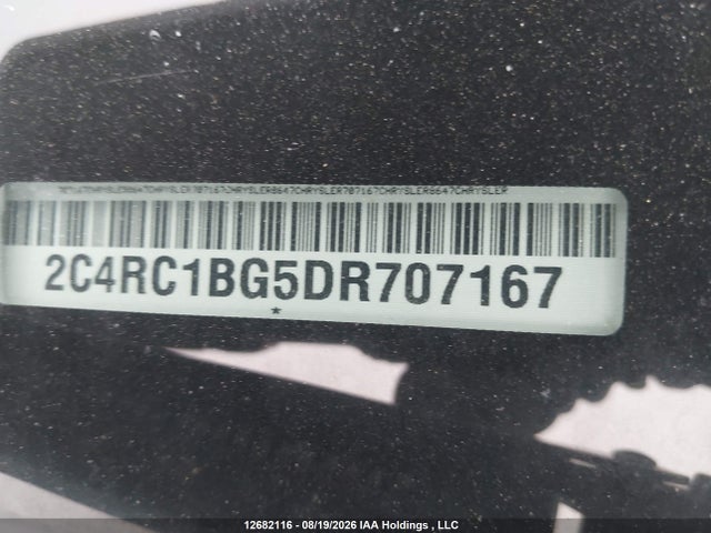 Aukcja sprzedaży 2013 Chrysler Town & Country Touring, vin: 2C4RC1BG5DR707167, numer aukcji: 12682116