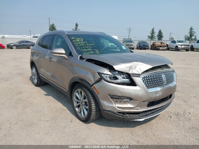 Продаж на аукціоні авто 2019 Lincoln Mkc Select, vin: 5LMCJ2D98KUL01036, номер лоту: 12686647