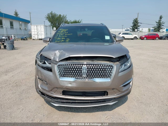 Aukcja sprzedaży 2019 Lincoln Mkc Select, vin: 5LMCJ2D98KUL01036, numer aukcji: 12686647