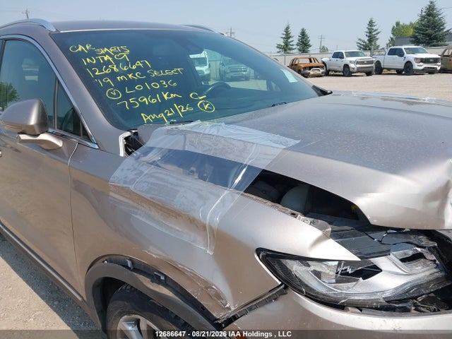 Aukcja sprzedaży 2019 Lincoln Mkc Select, vin: 5LMCJ2D98KUL01036, numer aukcji: 12686647