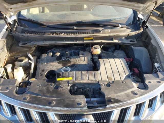 Продаж на аукціоні авто 2010 Nissan Murano Sl, vin: JN8AZ1MW6AW138627, номер лоту: 12686701
