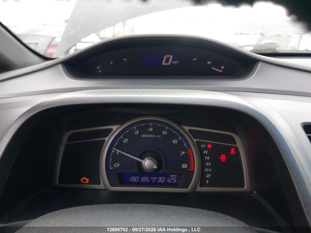 12686702 :رقم المزاد ، 2HGFA16458H125009 vin ، 2008 Honda Civic Dx-g مزاد بيع