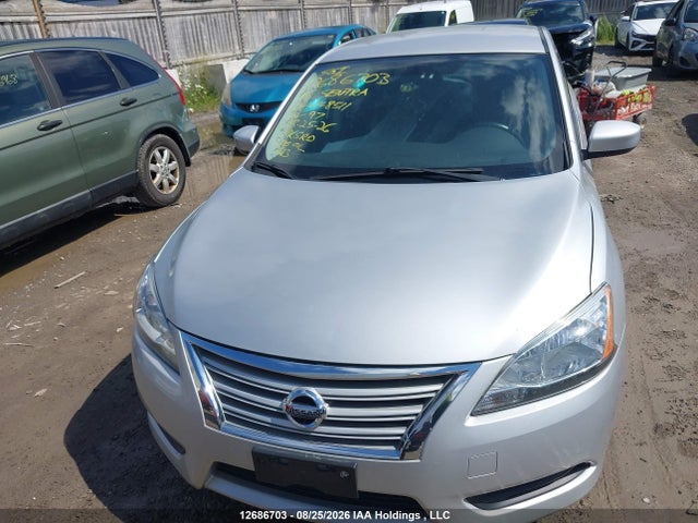 3N1AB7AP6FL648511 Nissan Sentra 1.8 S/1.8 Sl/1.8 Sr/1.8 Sv
