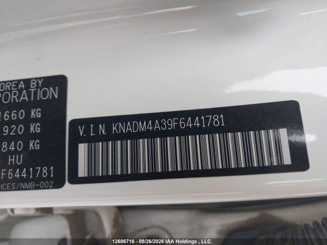 KIA RIO LX 2015 KNADM4A39F6441781 Image 19