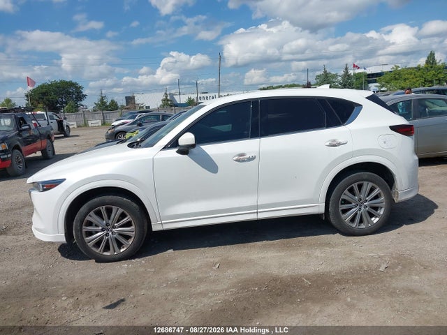 12686747 :رقم المزاد ، JM3KFBEY2N0591769 vin ، 2022 Mazda Cx-5 Signature مزاد بيع
