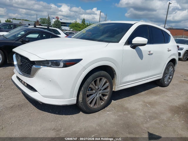 12686747 :رقم المزاد ، JM3KFBEY2N0591769 vin ، 2022 Mazda Cx-5 Signature مزاد بيع