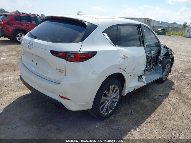 12686747 :رقم المزاد ، JM3KFBEY2N0591769 vin ، 2022 Mazda Cx-5 Signature مزاد بيع