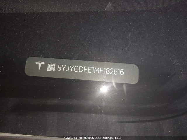 Tesla Model Y 2021 5YJYGDEE1MF182616 Image 20