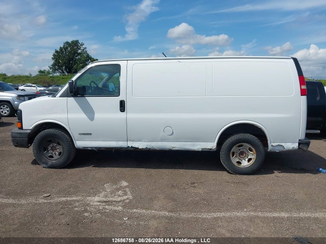 12686758 :رقم المزاد ، 1GCGG25V451236159 vin ، 2005 Chevrolet Express G2500 مزاد بيع