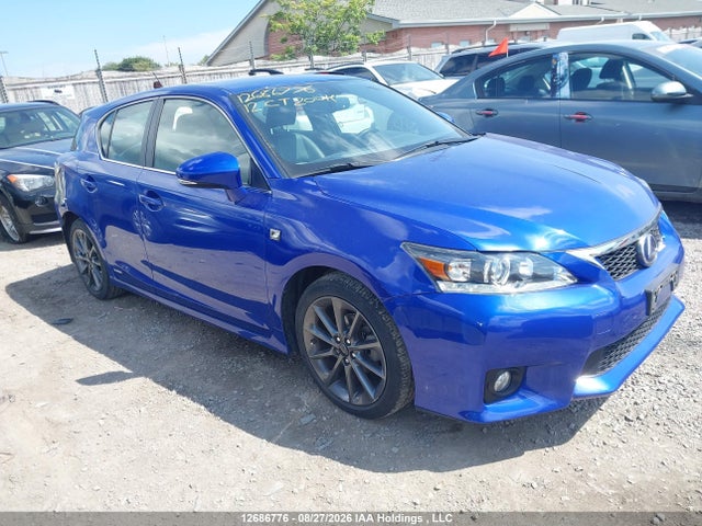 Aukcja sprzedaży 2012 Lexus Ct 200h, vin: JTHKD5BH6C2101872, numer aukcji: 12686776