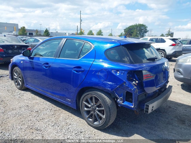 Auction sale of the 2012 Lexus Ct 200h, vin: JTHKD5BH6C2101872, lot number: 12686776