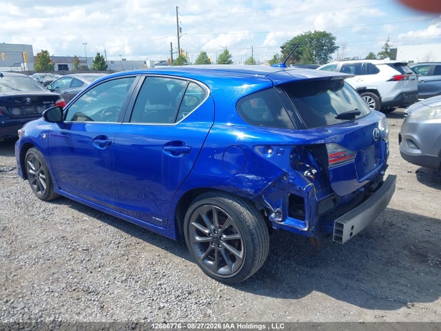 Auction sale of the 2012 Lexus Ct 200h, vin: JTHKD5BH6C2101872, lot number: 12686776
