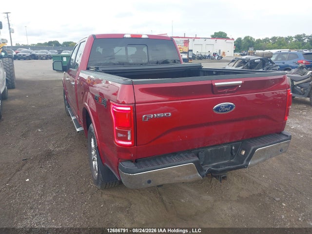 12686791 :رقم المزاد ، 1FTFW1EGXGFA91791 vin ، 2016 Ford F150 Supercrew مزاد بيع