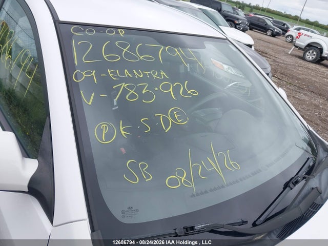 12686794 :رقم المزاد ، KMHDU45D79U783926 vin ، 2009 Hyundai Elantra Gls/se مزاد بيع