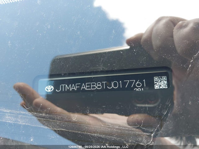 12686798 :رقم المزاد ، JTMAFAEB8TJ017761 vin ، 2026 Toyota Bz Xle Fwd مزاد بيع