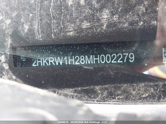 Продаж на аукціоні авто 2021 Honda Cr-v Lx, vin: 2HKRW1H28MH002279, номер лоту: 12686815