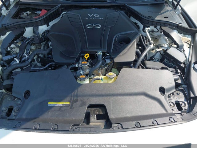 JN1FV7DR5NM390139 Infiniti Q50 Red Sport 400