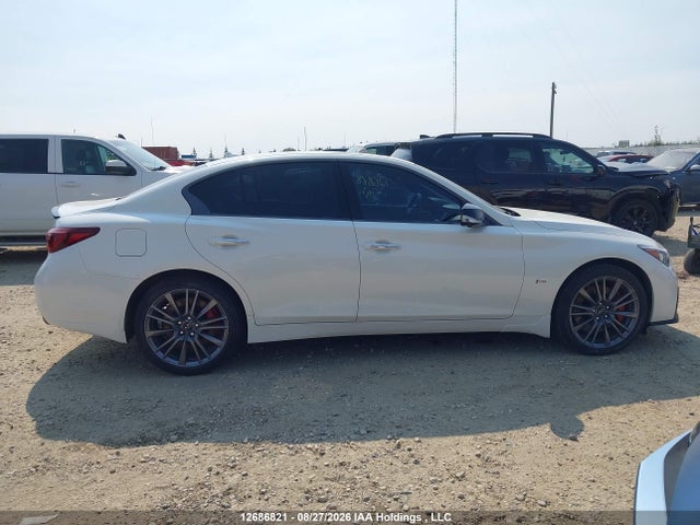 JN1FV7DR5NM390139 Infiniti Q50 Red Sport 400