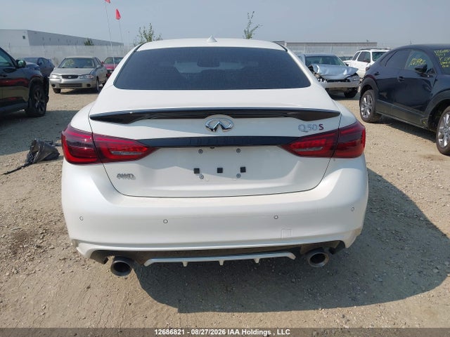 JN1FV7DR5NM390139 Infiniti Q50 Red Sport 400