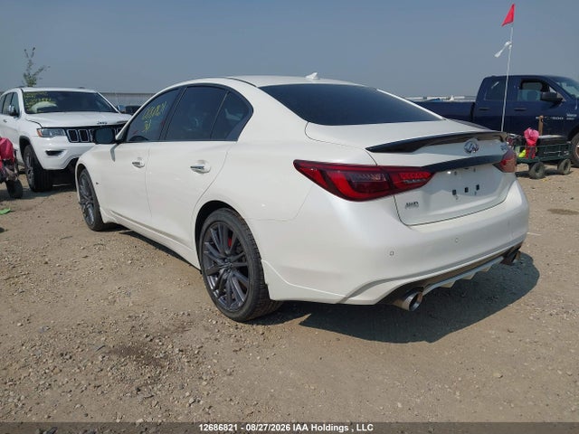 JN1FV7DR5NM390139 Infiniti Q50 Red Sport 400