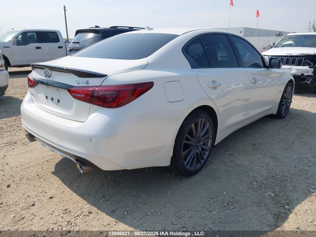 JN1FV7DR5NM390139 Infiniti Q50 Red Sport 400