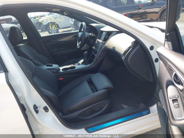 JN1FV7DR5NM390139 Infiniti Q50 Red Sport 400