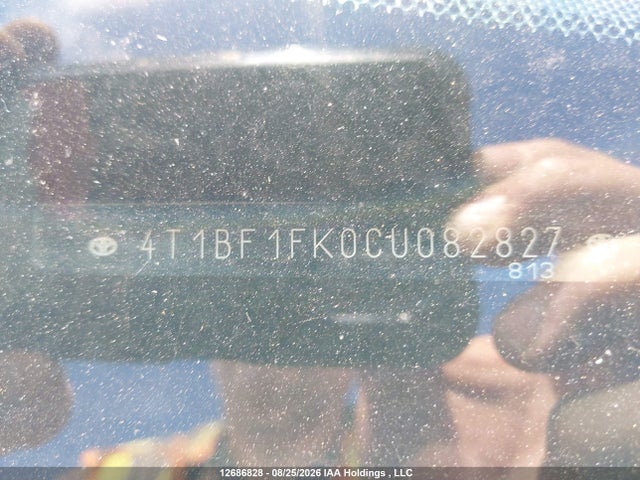 Aukcja sprzedaży 2012 Toyota Camry Le, vin: 4T1BF1FK0CU082827, numer aukcji: 12686828