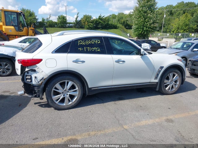 12686842 :رقم المزاد ، JN8CS1MW8DM171092 vin ، 2013 Infiniti Fx37 مزاد بيع