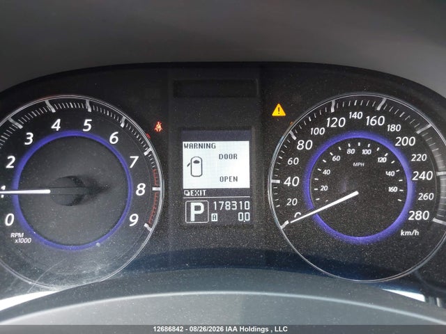 12686842 :رقم المزاد ، JN8CS1MW8DM171092 vin ، 2013 Infiniti Fx37 مزاد بيع
