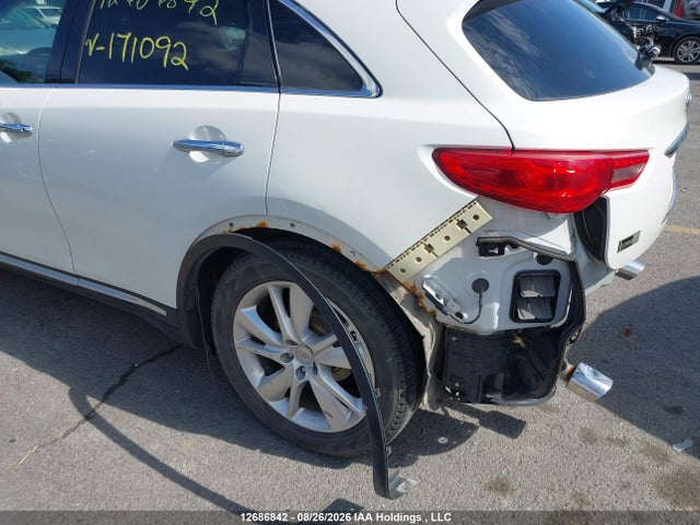 12686842 :رقم المزاد ، JN8CS1MW8DM171092 vin ، 2013 Infiniti Fx37 مزاد بيع